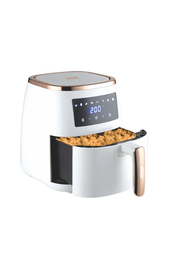 DSP-Friteuză cu aer cald DSP KB2082, 1500W, 5.5L, Ecran tactil LCD, Control mecanic, Temperatura reglab 1