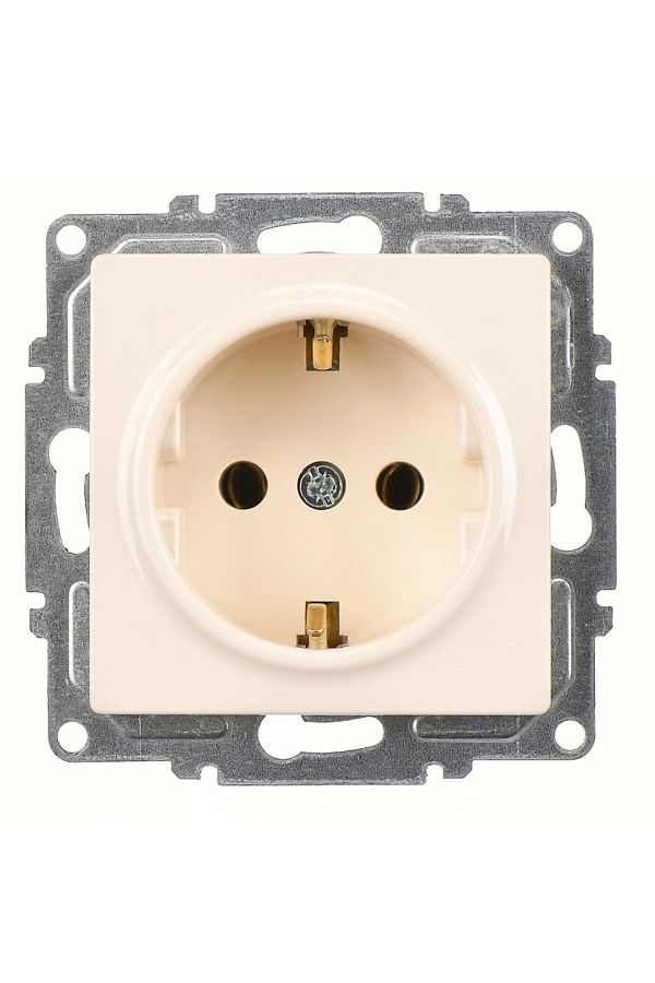 AC BOX-Visage cream grounded socket frameless - compatible frame for socket and switch 1