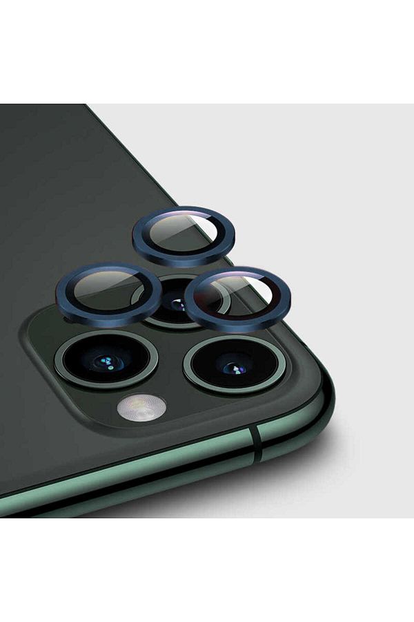Vexor-واقي كاميرا متوافق مع هاتف iPhone 12 Pro Max UCY CL-02 - أزرق داكن 1