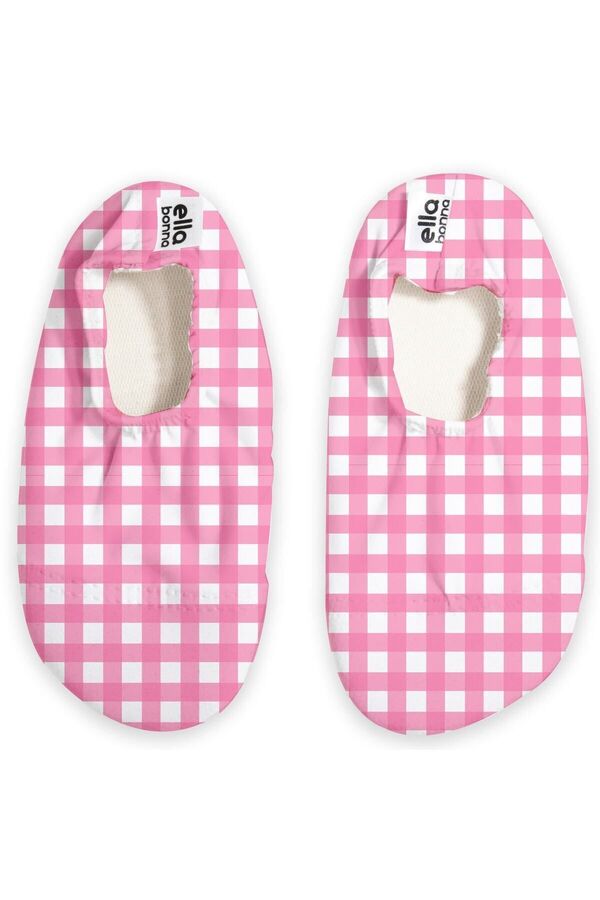 Ella Bonna-Protiskluzová podrážka, Unisex Baby, Dětské boty do moře, Boty k bazénu, Růžový pruh 1