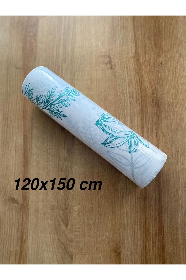 firdevsi hobi-Disposable Table and Activity Cover - 120X150-1 Roll X 10 Sheets-Nature Patterned 1
