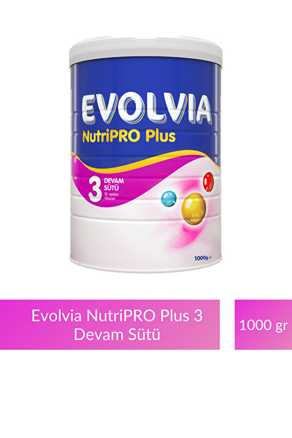 Evolvia Nutripro Plus 3 Devam Sütü 1000 gr