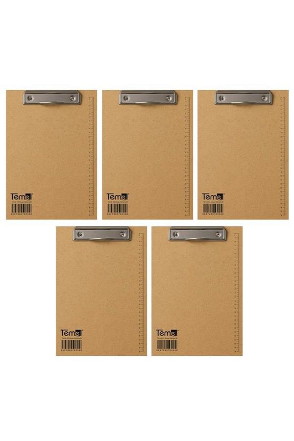 Temel-Wooden Secretary A4 Set of 5 1