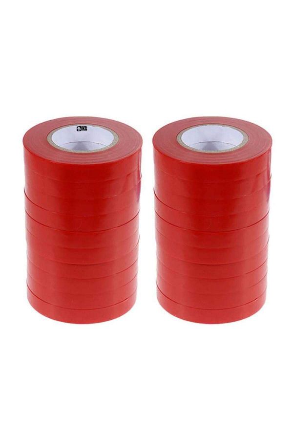 SIKS-Set of 20 x SIKS Tape Rolls for Vine Tying Machine, Fruit Trees, Vegetables, 23m, Red 1
