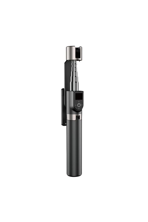 DUDAO-Stick selfie F18w telescopic, Bluetooth, trepied, compact și extensibil, 7 segmente, aluminiu, negru 1
