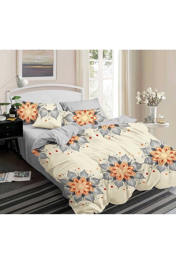 CHIRASO-CHIRASO Bedding Set, FINET, 6 Pieces, Bed Sheet 245x250, Quilt 200x230, 4 Pillowcases 1