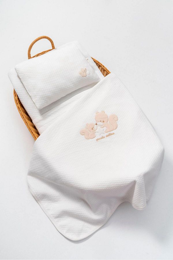 Bebitof-Cute Starry Squirrels Patterned 0-24 Months 3 Piece Changing Set 1