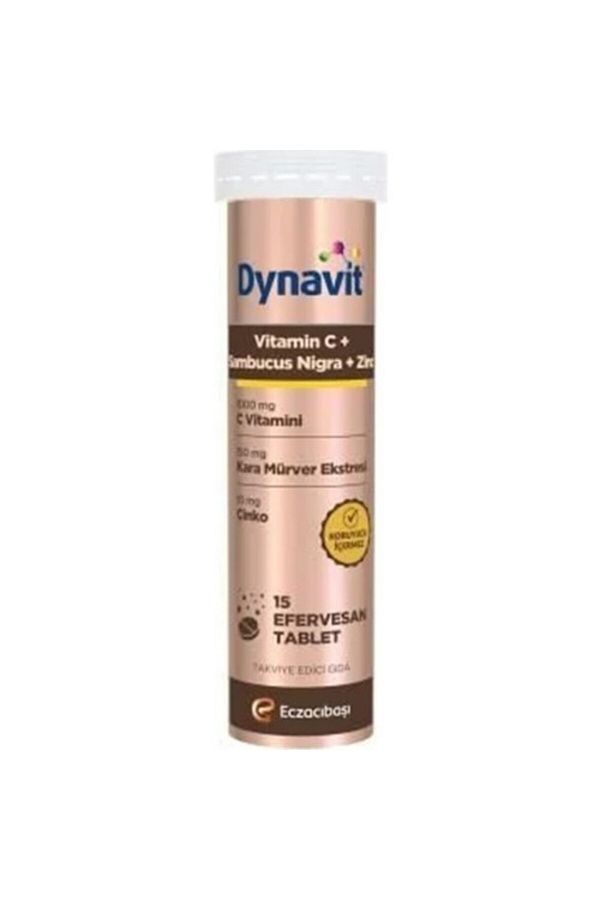 Dynavit-Dynavit Vitamin C + Sambucus Nigra 15 Eff 1