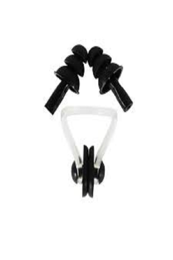 Generic-Silicone earplugs for swimming and showering, soft and flexible noise reduction 1