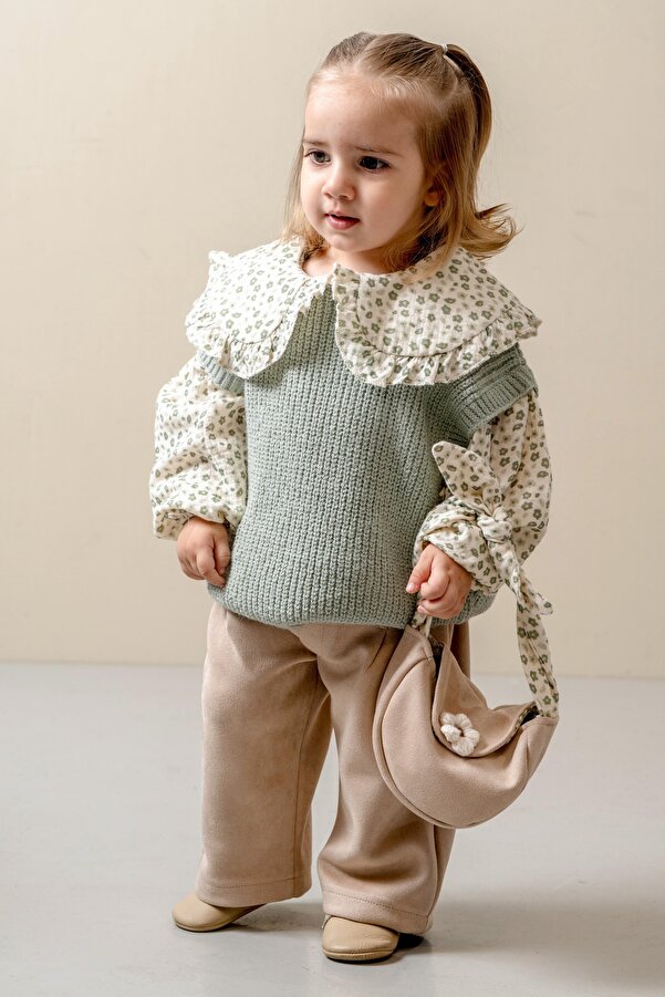 JNF kids Kız Bebek Takım Çanta Hediyeli