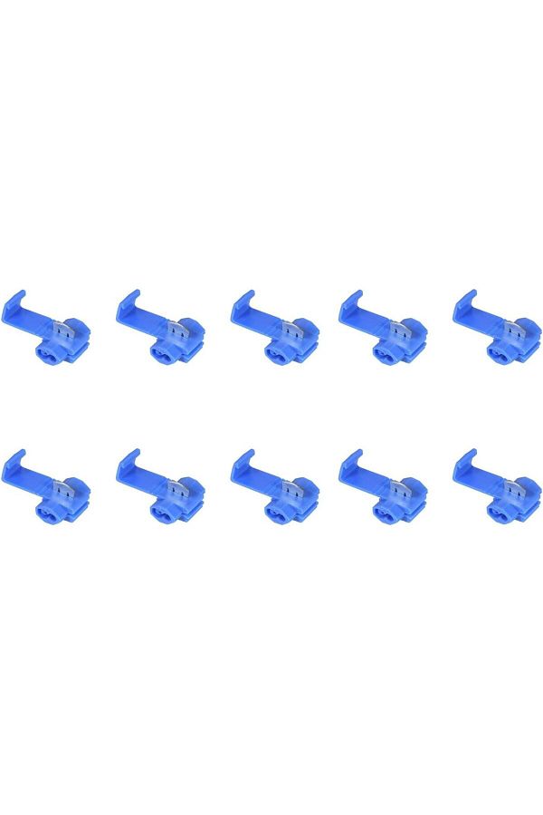 STOREMAX-Jvnnastore Lua 10 Pieces, Interlocking Scotch, Cable Connector, Terminal Block, Cable Splicing Connection, Easy 1