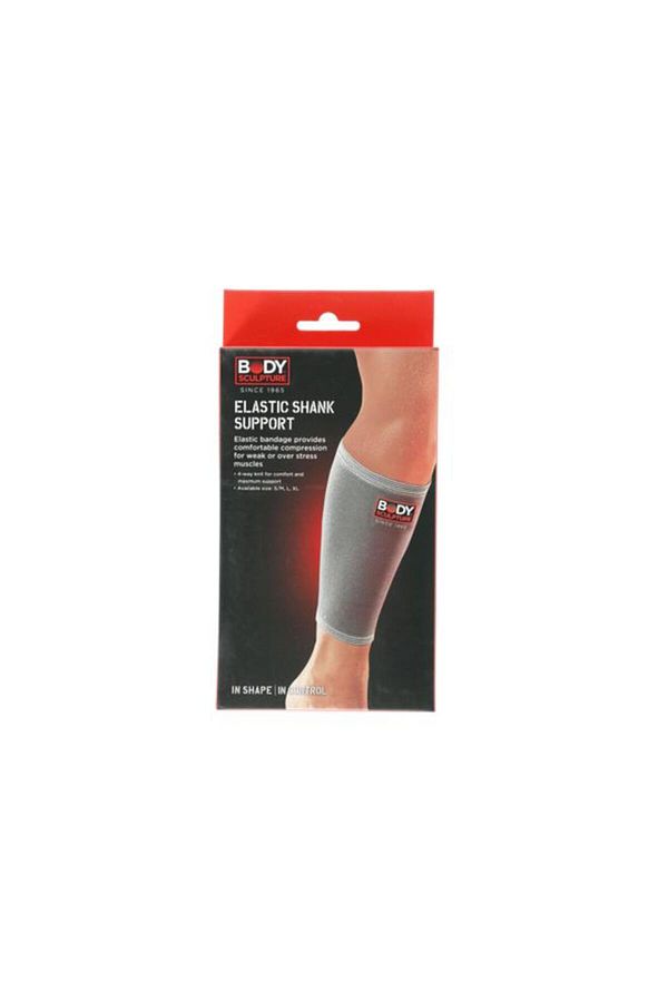 Generic-BODY SCULPTURE Elastic Shank Support Grey Large 1