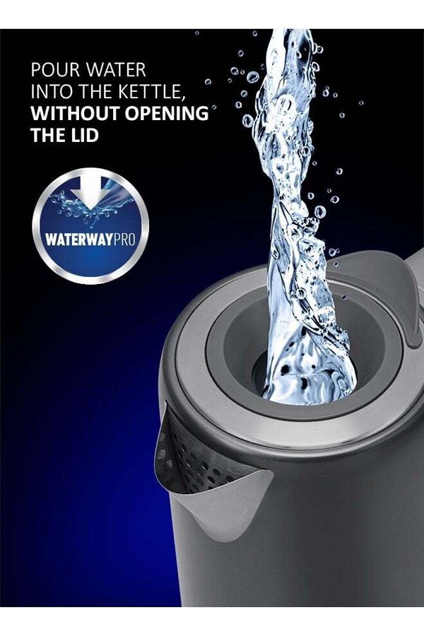 Polaris-Electric Kettle with 360° Swivel Base, 1.7 Liter Capacity, 2200W, Power Cord Storage, 2 Year Warran 1
