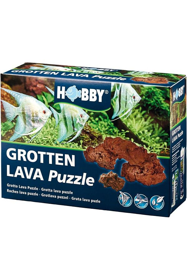 Hobby-Grotto Puzzle Lava, approx. 1.2kg 1