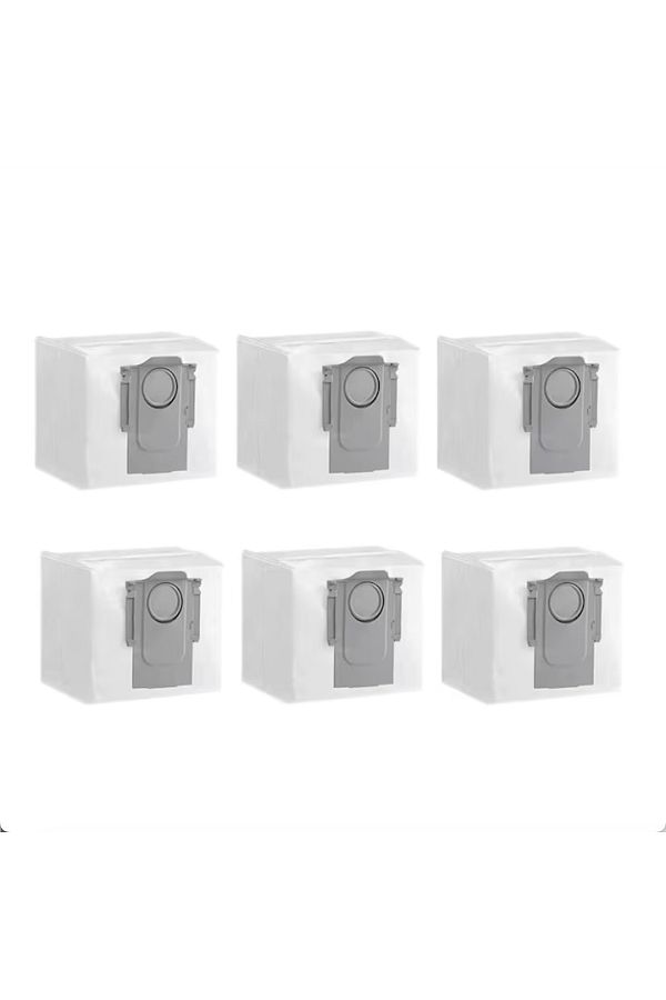 CEDA HOME-Set of 6 dust collection bags for Roborock vacuum cleaner base, S7 MaxV Ultra/Q7 Max Plus/Q5 Plus 1