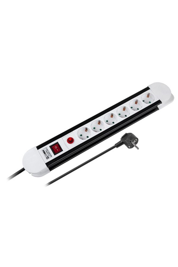 OEMN-EXTENSION CORD 3X 1.5 MM2 16A 6 WAYS 1.5M REBEL 1
