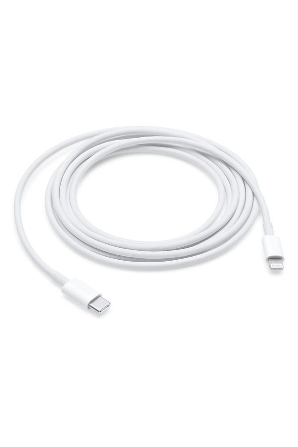 Apple-Cablu de date Apple MW2R3ZM/A, USB-C la Lightning, 2 m (Alb) 1