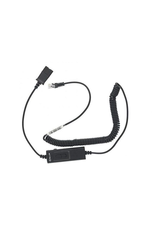 TELLUR-Cablu adaptor Tellur Quick Disconect la RJ11 + comutator universal, 2.95m max, Negru 1