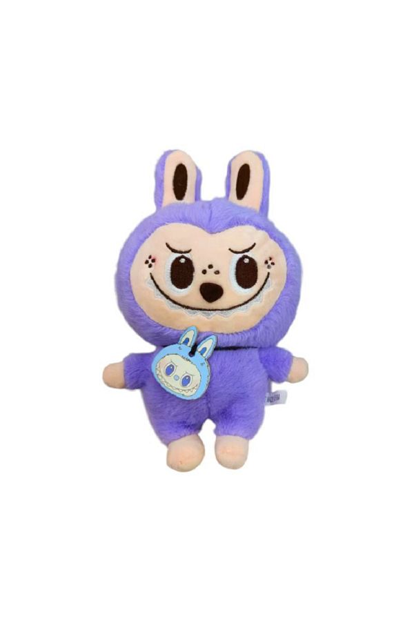 Sultan-LaBubu plush figure, soft and fluffy, PURPLE, 25 cm, ZUBI 1