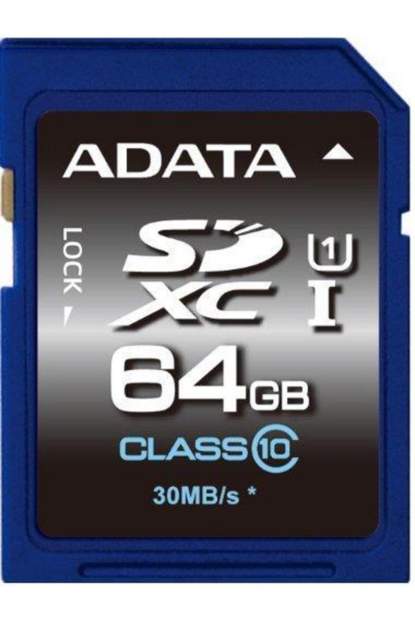 Adata-A-DATA SDXC Premier UHS-I U1 64GB (Class 10) Memory Card 1