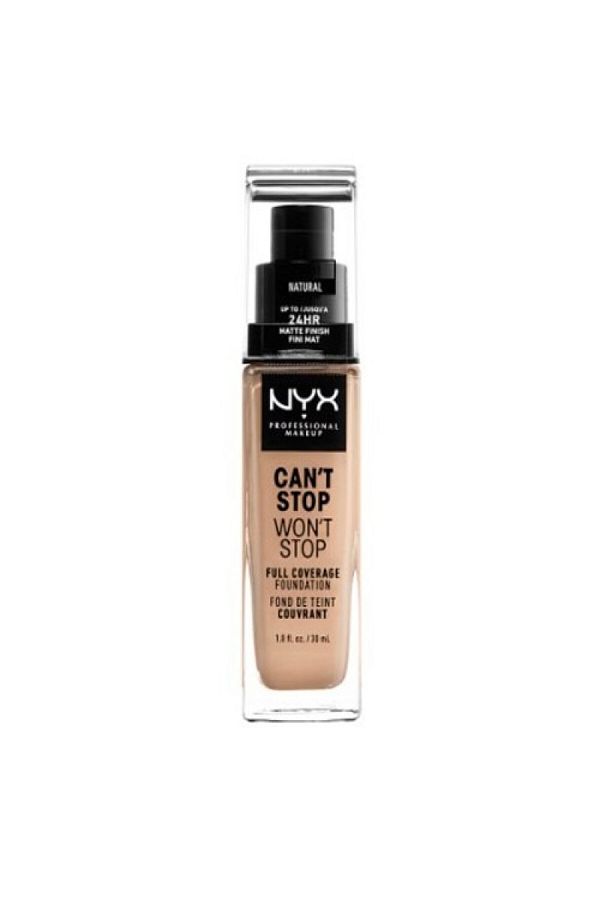 NYX-Can't Stop Won't Stop Full Coverage Foundation Light Buff 1