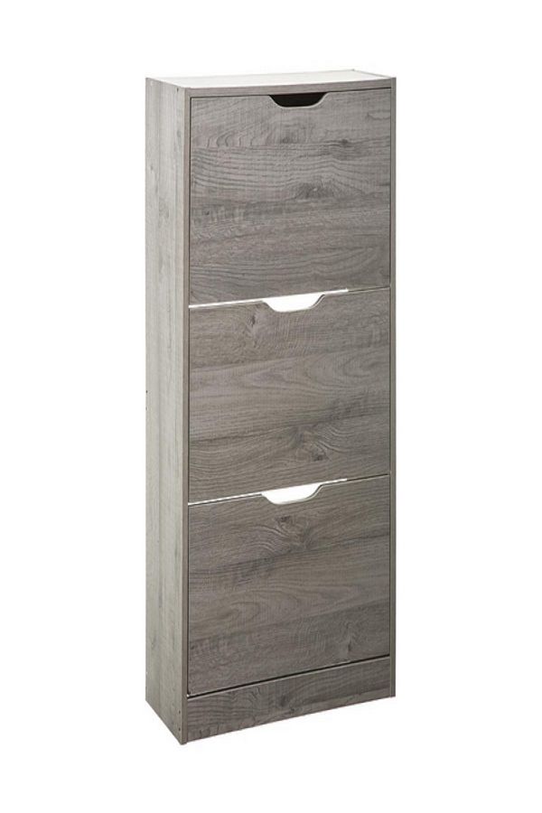 Five Simply Smart-3-Drawer Modern Design Rectangular Shoe Rack 1