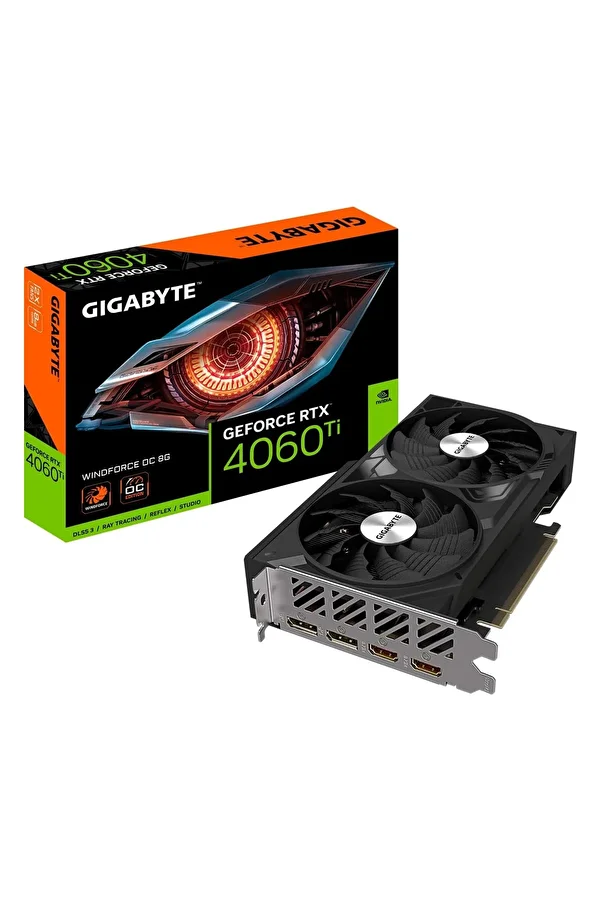 Gigabyte-Rtx4060ti 8gb Gddr6 - Gv-n406twf2oc-8gd Hdmi Dp 128bit 1