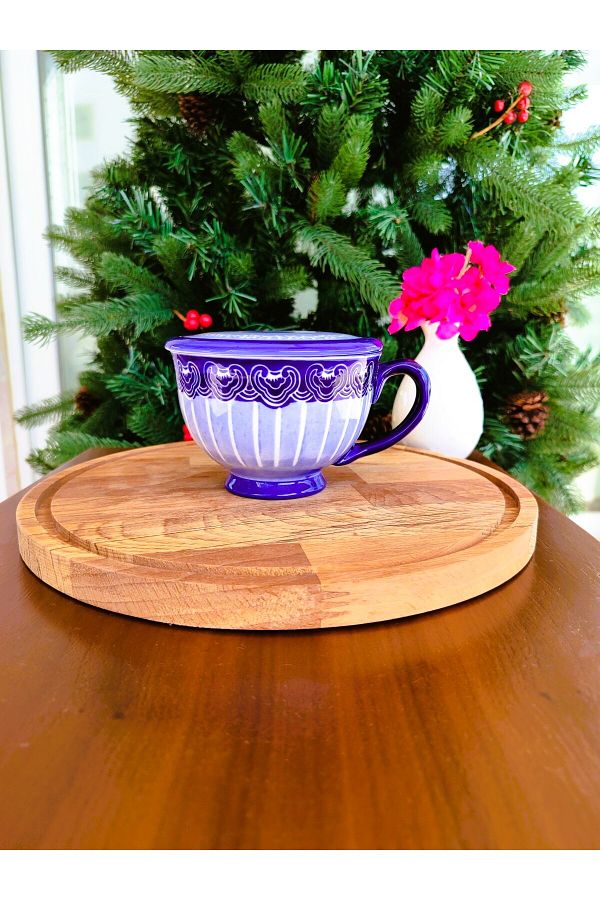 Madame Coco-Revve Classic Tea Cup with Lid - 300 ml 1
