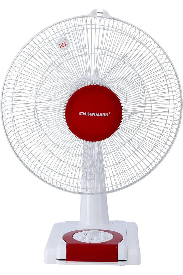 Olsenmark-16" Powerful Table Fan With 3-speed Settings And 60-min Timer 1