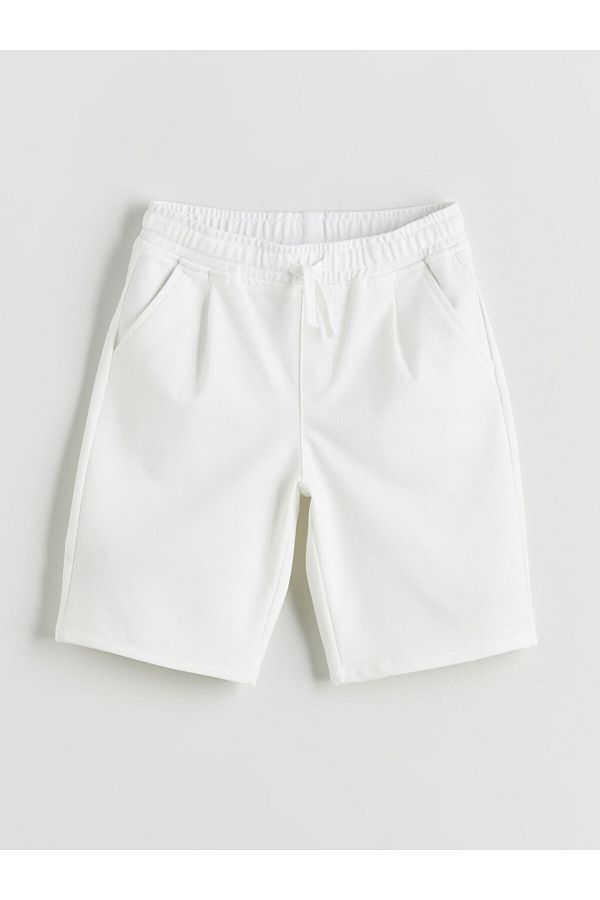 LC Waikiki-Lcw Boy's Shorts with Elastic Waist Fast Fashion 1