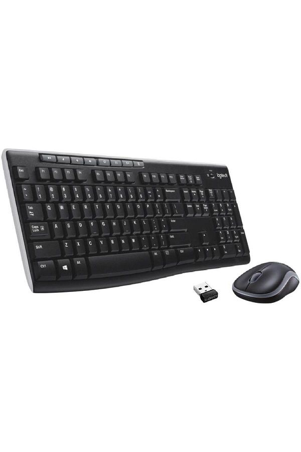 logitech-MK270 Wireless Combo Desktop (Keyboard and Mouse) Wireless (2.4 GHz RF)for Laptop/PC Desktop 1