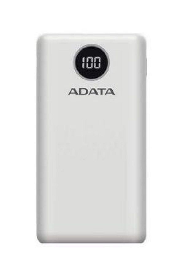 Adata-Baterie externa A-Data P20000QCD, 20000mAh, 2x USB, 1 x USB-C (Alb) 1