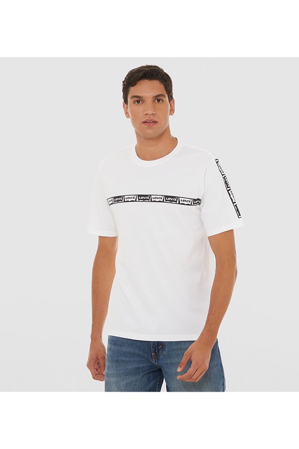 Levi's-WHITE CORE STRIPE WHITE for Men 1