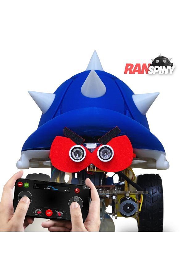 RanProjects-Spiny: New Generation Educational Fun DIY Turtle Robot with Codeable Bluetooth 1