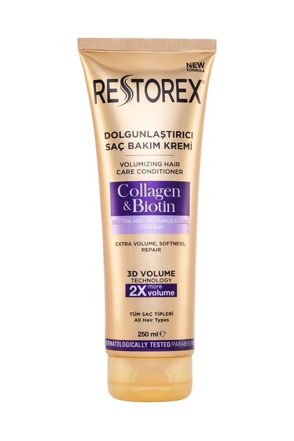 Restorex-Plumping Hair Care Cream Collagen & Biotin 250 ml 1