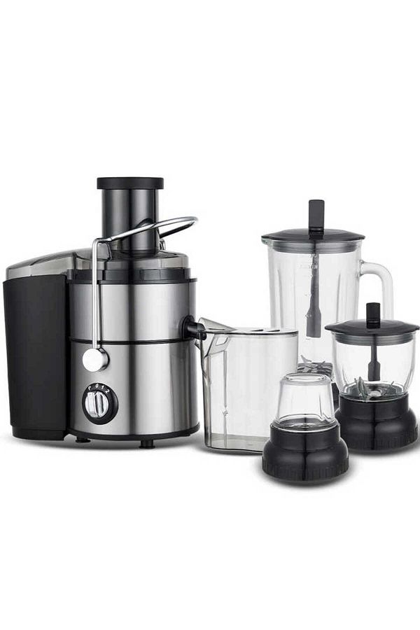 JEC-4 in 1 Slow Juicer Extractor, Blender, Citrus Press & Food Processor for Fruits & Vegetables 1