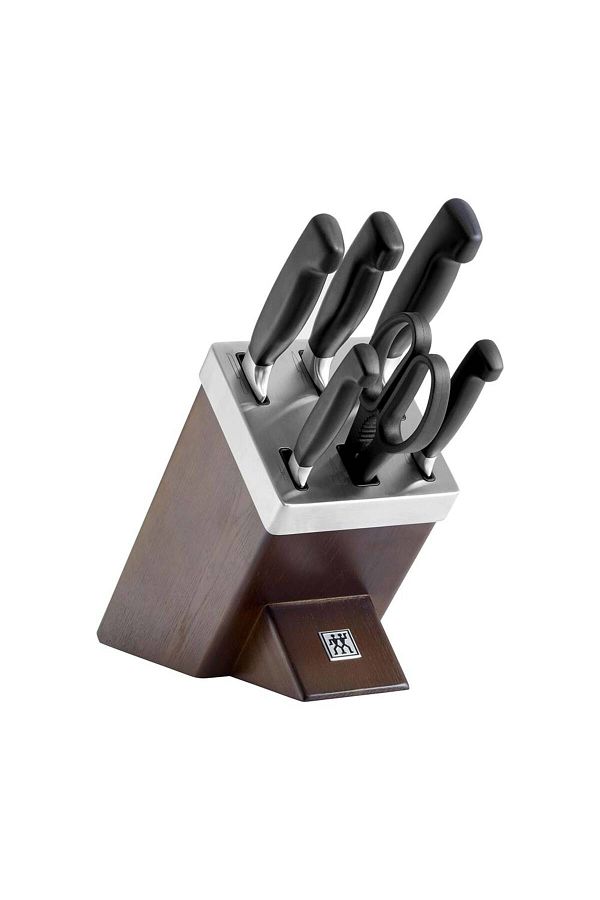 ZWILLING-7 Piece Knife Set with Self Sharpening Knife Block 1