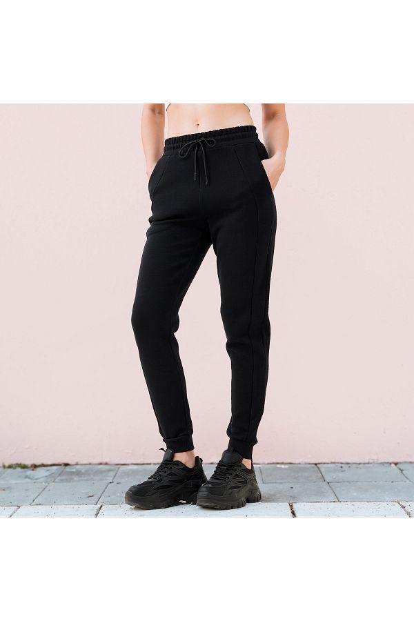 Kappa-Kappa Panelled Joggers with Drawstring Closure and Pockets 1