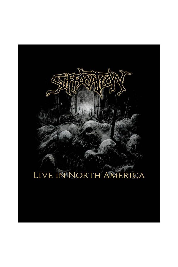 Z zepplin-Suffocation Live in North America Large Back Patch Patch 1