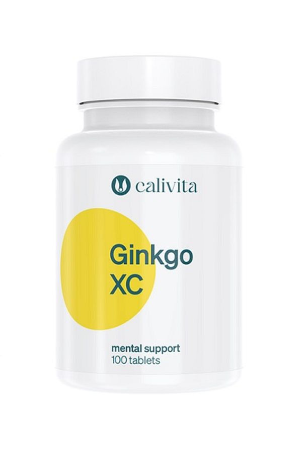 Calivita-Ginkgo XC Complex with Ginkgo Biloba Improving Memory & Concentration ( 100 tablets) - Calivita 1