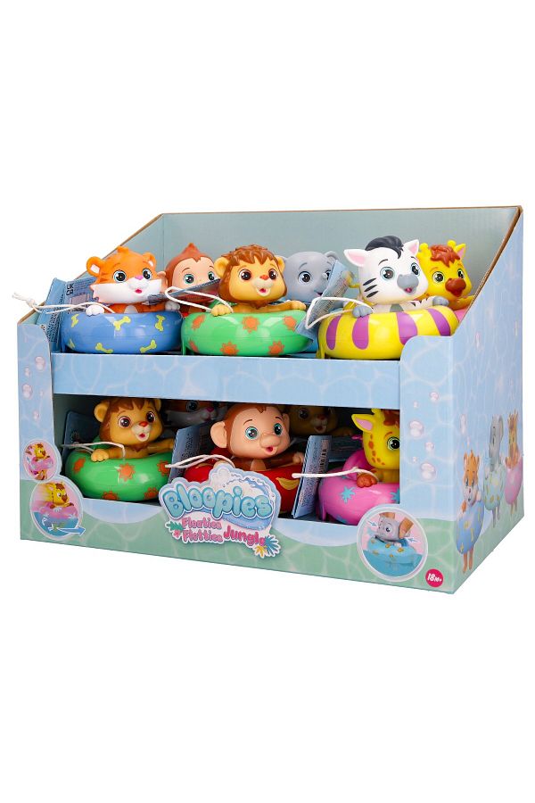 Bloopies-- Jungle animal Floaties bath toy, various models 1
