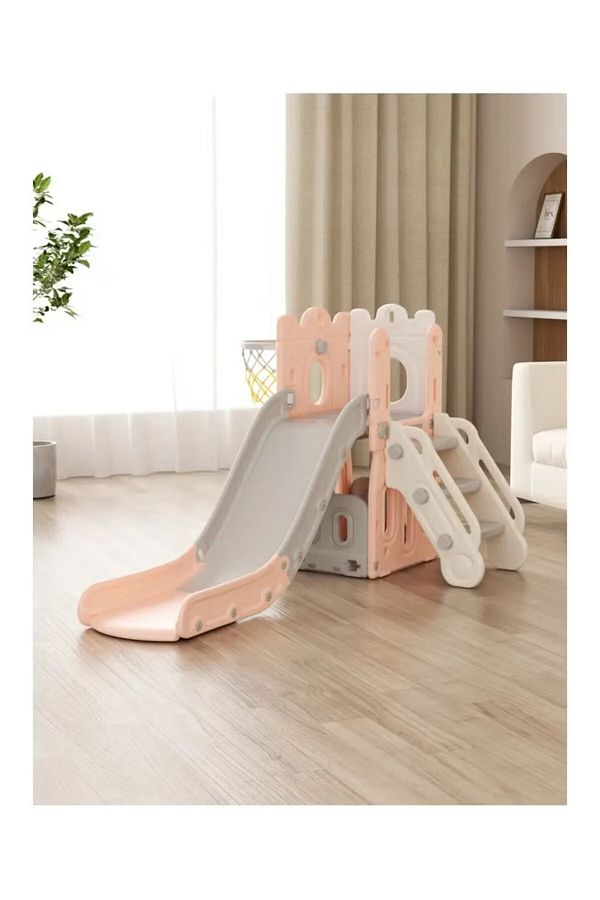 FULLJOY-L-shaped tower slide, single slide 145 + ball frame (unsealed) 1