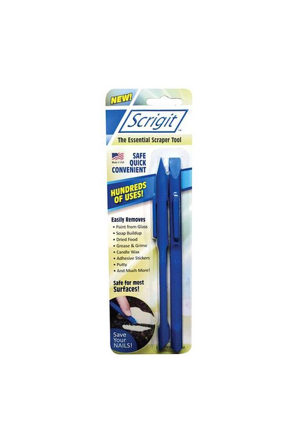 Generic-Scrigit 2-Piece Scratch Free Scraper Tool Blue 1