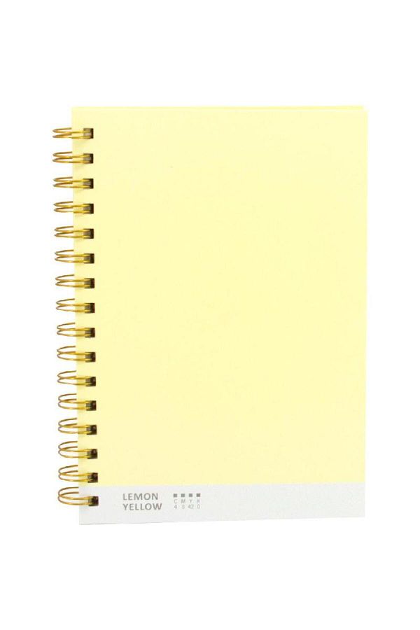 Roco-Cactus Lined Notebook A5 - 100 Pages Lemon Yellow 1