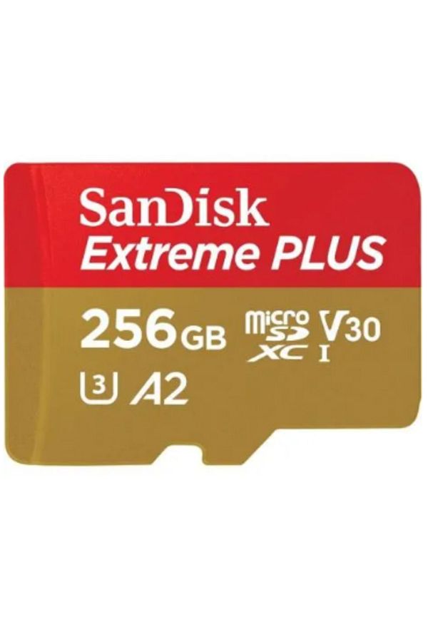 SanDisk-SanDisk Extreme Plus SDSQXBD-256G-GN6MA Memory Card, MicroSDXC, 256 GB, UHS-I U3, Class 10 1