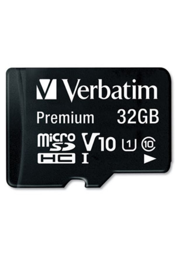 Verbatim-Verbatim 44083 microSDHC 32GB Class 10 Memory Card + SD Adapter 1
