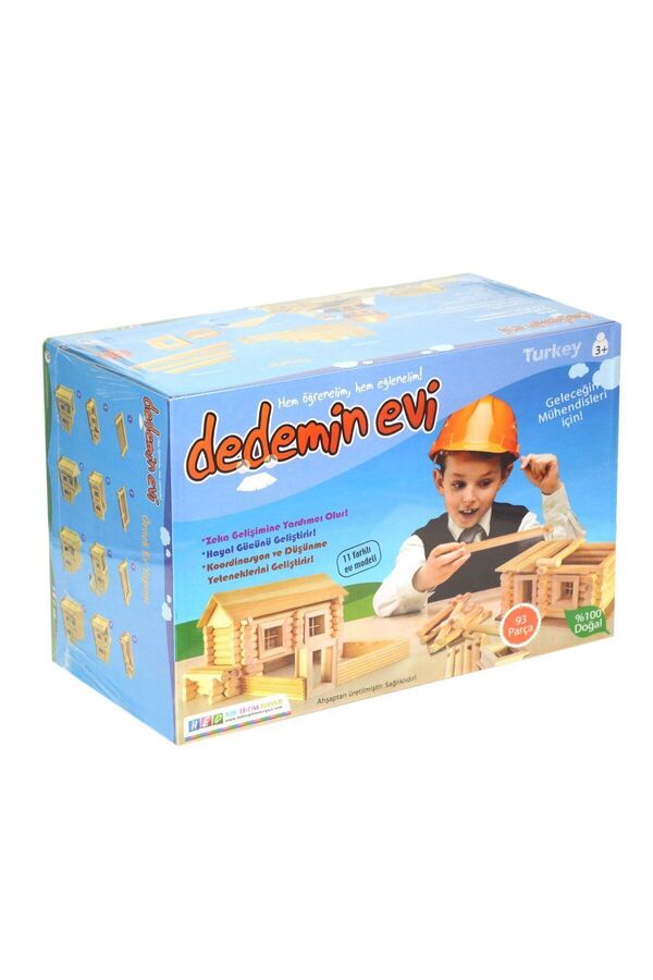 NEWBRENDHOME Öğretici Eğitici Oyuncaklar HED 005 Hobi Zeka, Dedemin Evi Kız Erkek Çocuk Oyuncak