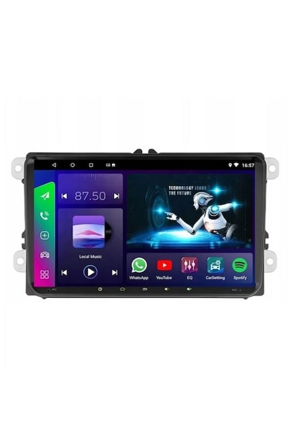 OEM-Navigation System Android 13 with Android Auto & Carplay Wireless, Bluetooth, 2GB RAM, 32 GB, 9-inch 1