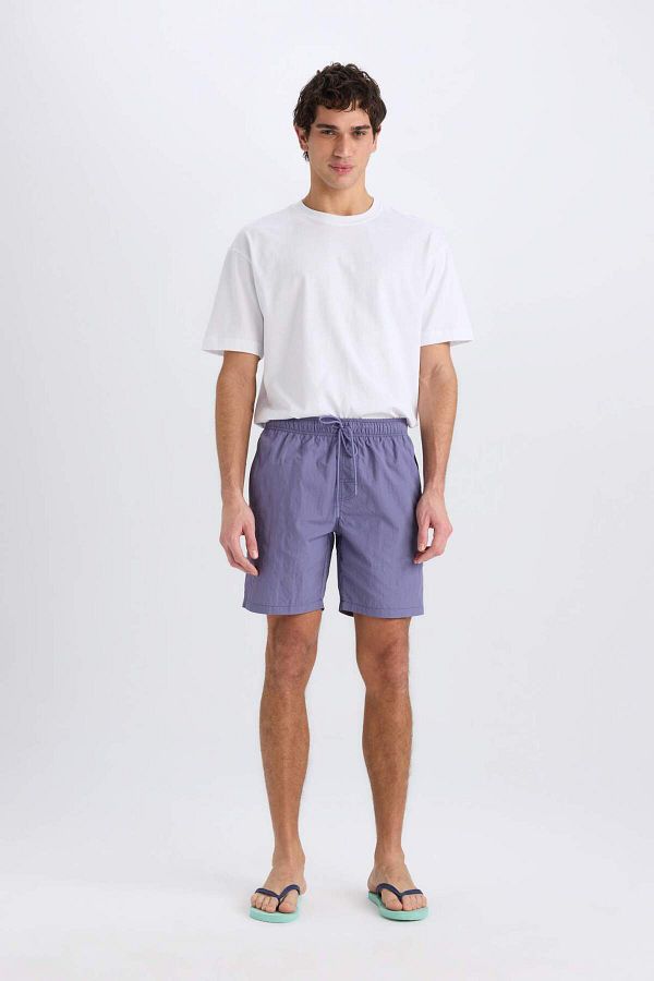 DeFacto-Regular Fit Mesh Lined Above Knee Sea Shorts E0978Ax25Hs 1