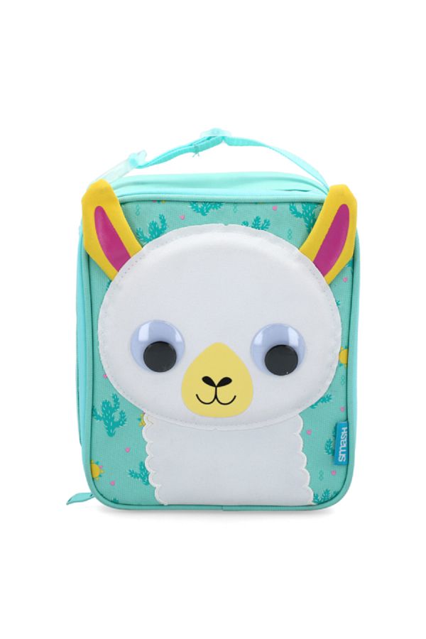 Smash-Lightweight Design 3D Animal Lama Lunch Bag with Sturdy Handle Multicolor 1